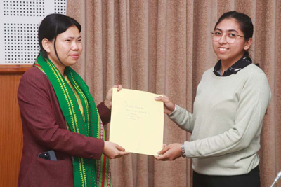 Industries and Commerce Minister Santana Chakma distributed offer letters among 30 software developers at Conference Hall in civil secretariat at Agartala on December 5.